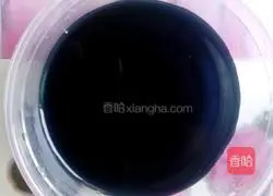 Purple Cabbage Glutinous Rice Illustration of how to make cakes 1