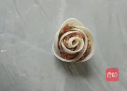 Illustration of how to make rose dumplings 6