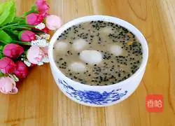 Illustration of how to make Leicha glutinous rice balls 10