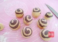 Illustration of how to make snail steamed buns (grains) 9