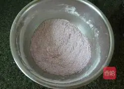 Illustration of how to make orange and purple potato glutinous rice balls 3