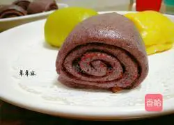 Illustration of how to make black rice steamed buns 16