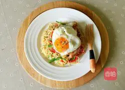 Illustration of how to make Tianyuan fried noodles 13