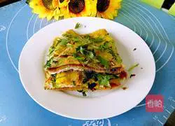 How to make multigrain egg pancakes Illustration 8