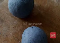 Illustration of how to make purple cabbage sweet steamed buns 13