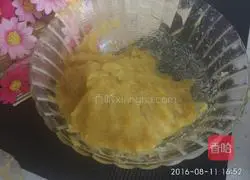 Sesame sweet potato pancake recipe 4