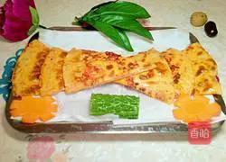 Illustration of how to make tomato egg pancake 8