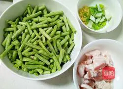  Illustration of how to make steamed beans and noodles 2