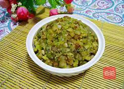 Illustration of how to make cabbage and dumpling stuffing 10