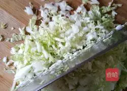 Illustration of making dumplings stuffed with beef and cabbage 4