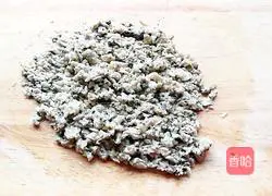 Illustration of how to make river clam egg pancake 2