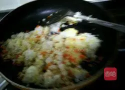 Illustration of Korean Chili Sauce Egg Fried Rice 6