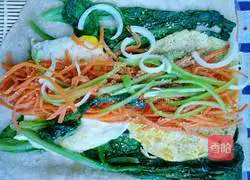 Five-minute colorful burrito recipe 6