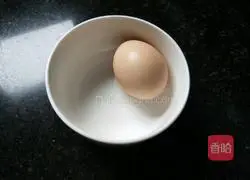 Illustration of how to make egg fried rice 1
