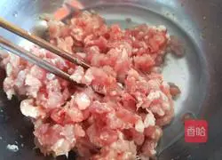 Illustration of how to make shepherd's purse and pork wontons 2