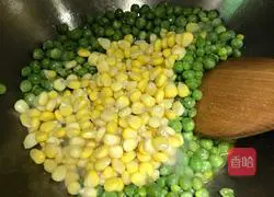 Illustration of how to make preserved fried rice 5