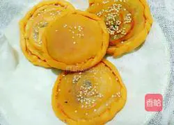 Illustration of how to make sweet potato bean paste cake 13