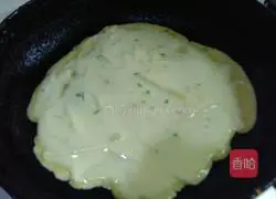 Potato shredded egg cake Illustration of how to do it 6