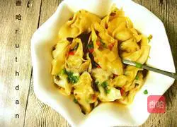 Illustration of how to make wontons 19