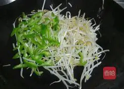 Egg Illustration of how to make fried noodles 9