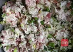 Illustration of how to make shepherd's purse dumplings 3