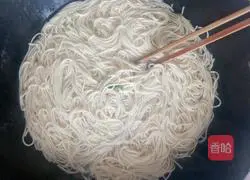 Illustration of homemade fried noodles 2