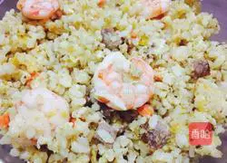 Illustration of how to make slap fried rice 10