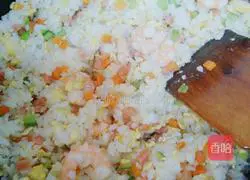 Assorted Shrimp Fried Rice Recipe Illustration 7