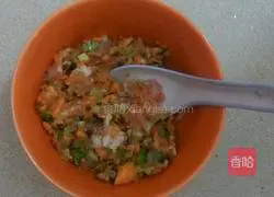 Illustration of how to make pan-fried meatloaf 9