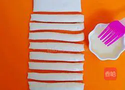 Illustration of how to make crispy and fragrant finger-wrapped cookies 5