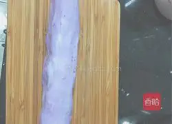 Pink purple sweet potato glutinous rice balls recipe 3