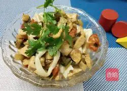 Illustration of how to make cherry tomato noodles 14