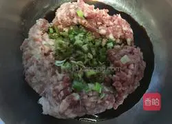 Illustration of how to make dumplings stuffed with pork and cabbage 2