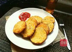 Illustration of how to make green onion rice cakes (late night snack) 5