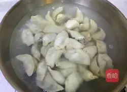 Illustration of how to make beef and leek dumplings 12