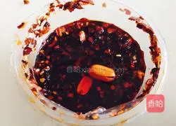 Illustration of home-style scallion noodles 3