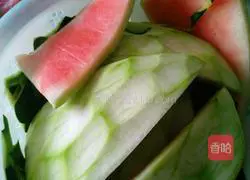 Watermelon rind and pork filling dumplings recipe 3