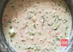 Vegetable pancakes Illustration of how to do it 6