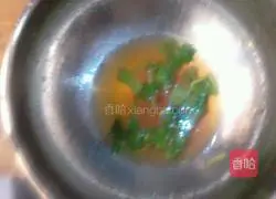 Illustration of how to make steamed beans and noodles 10