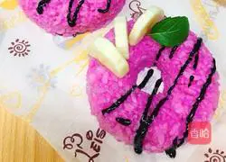 Illustration of how to make fruity rice 7