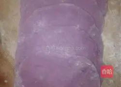 Illustration of how to make purple sweet potato, pumpkin and rose steamed buns 3