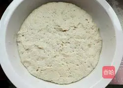 Old style Illustration of making flatbread 3