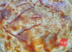 Illustration of how to make egg intestines rolled into flatbread 11