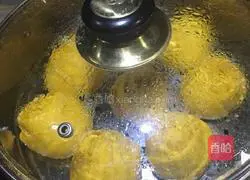 Pumpkin Rose Steamed Buns Recipe Illustration 13