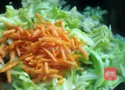 Illustration of how to make fried noodles 9