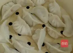 Crystal Illustration of how to make dumplings 11