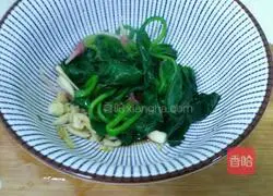 Spinach noodles (breakfast) Illustration of how to do it 5