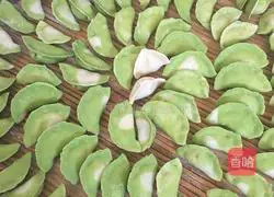 Illustration of how to make jade dumplings 6