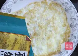 Golden Egg Illustration of how to make fried rice 8