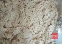 Chicken Illustration of how to make mushroom and onion dumplings 1